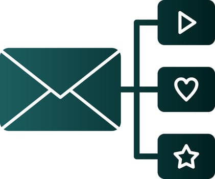 Email Marketing Vector Icon Design