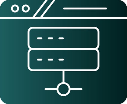 Server Vector Icon Design