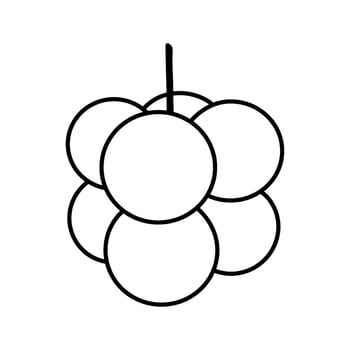candle line art home decor vector illustration