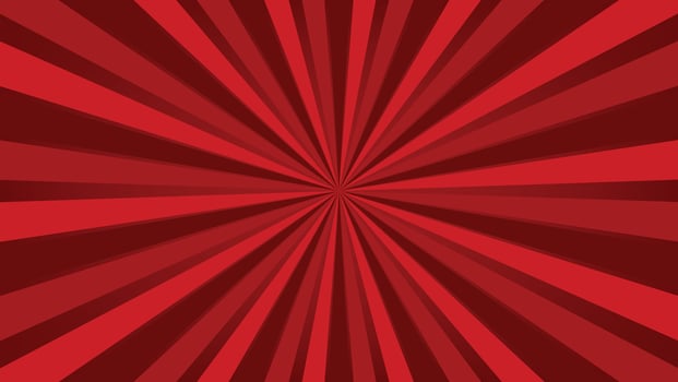 abstract sunburst red pattern background for modern graphic design element. shining ray cartoon with colorful for website banner wallpaper and poster card decoration vector