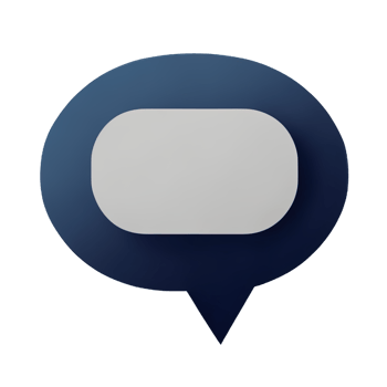3D speech bubble icons png