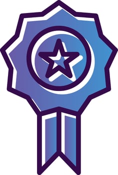 Medal Vector Icon Design