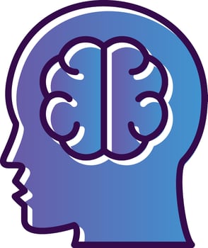 Brainstorming Vector Icon Design