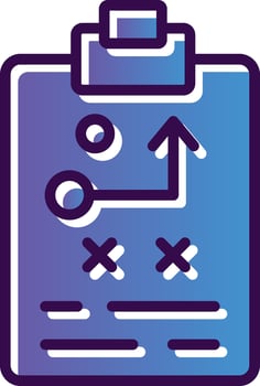 Planning Strategy Vector Icon Design