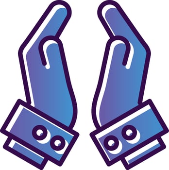 Pray Vector Icon Design