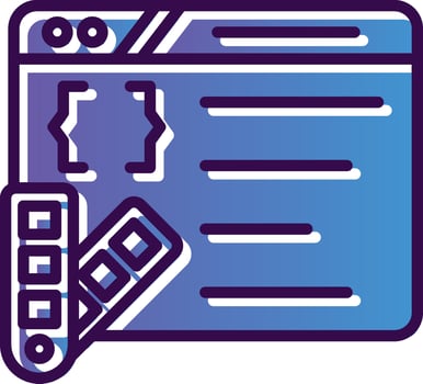 Style Sheet Vector Icon Design