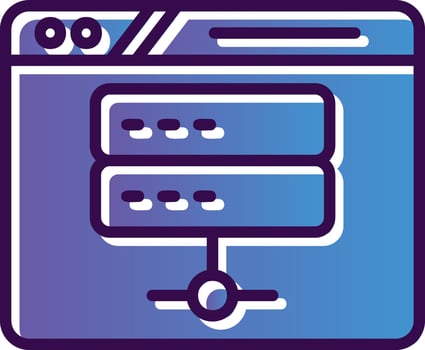 Server Vector Icon Design