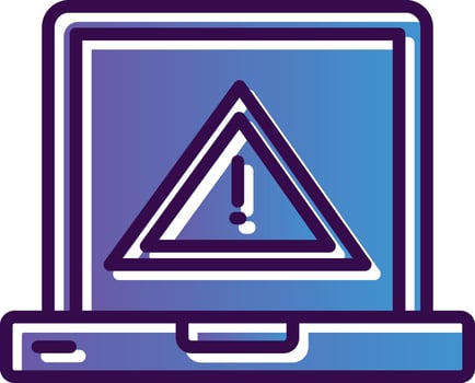 Warning Vector Icon Design