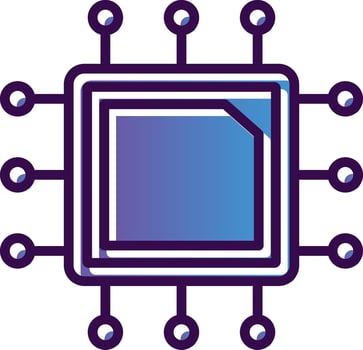 Chip Vector Icon Design