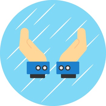 Hand Vector Icon Design