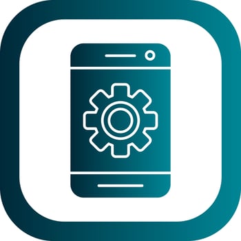 Mobile Phone Vector Icon Design