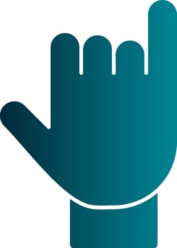 Pinky Swear Vector Icon Design
