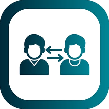 Exchange Vector Icon Design