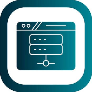 Server Vector Icon Design