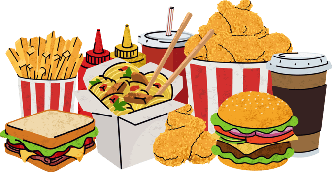 Fast food clipart png