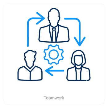 Business Specialist and management icon concept vector