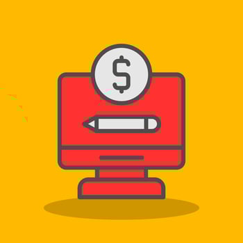 Revenue Vector Icon Design