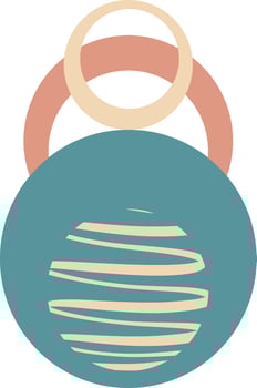 Line Art Corner Abstract vector