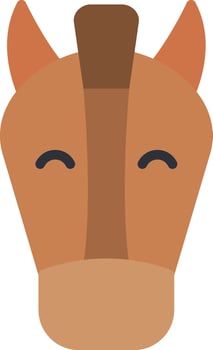Horse Vector Icon Design
