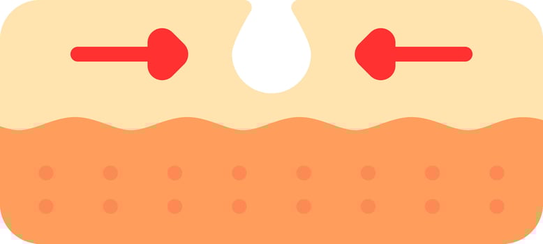 Pores Vector Icon Design