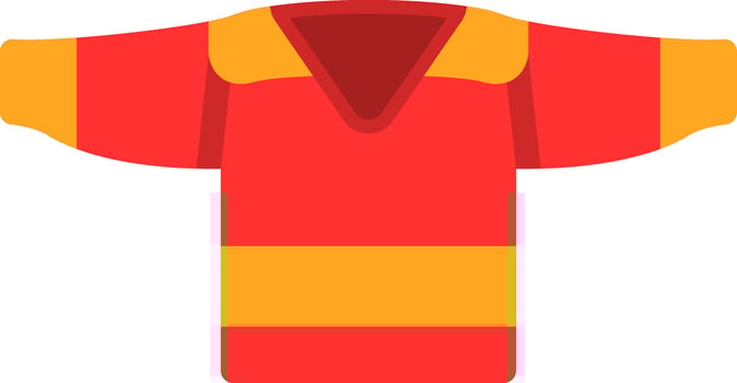 Hockey Jersey Vector Icon Design