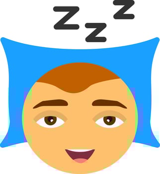 Sleep Vector Icon Design