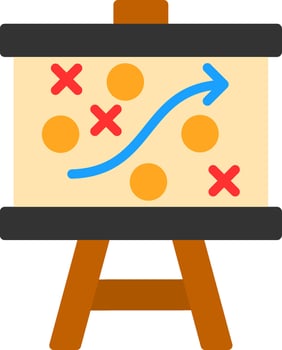 Strategy Vector Icon Design