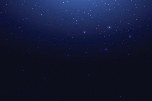 Space sky with stars. Galaxy, universe with copy space for text background. Vector illustration