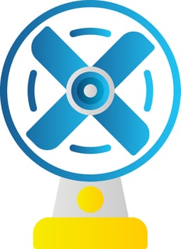 Fan Vector Icon Design