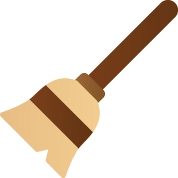 Broom Vector Icon Design