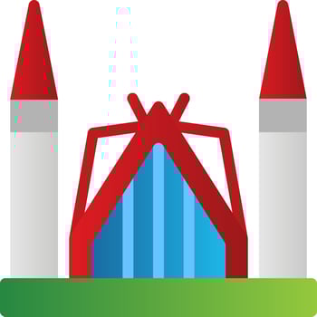 Landmark Vector Icon Design