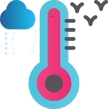 Temperature Vector Icon Design