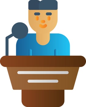 Speech Vector Icon Design