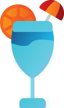 Cocktail Vector Icon Design