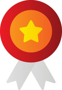 Award Vector Icon Design