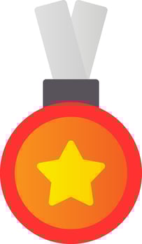 Medal Vector Icon Design