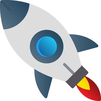 Ricket Vector Icon Design