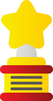 Award Vector Icon Design