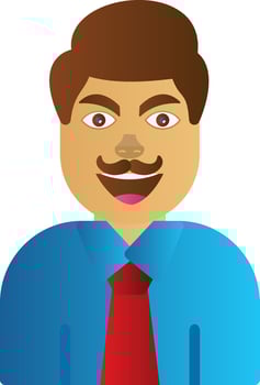 Head Vector Icon Design