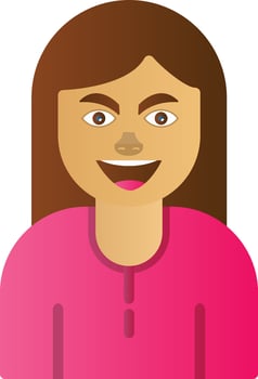 Woman Vector Icon Design