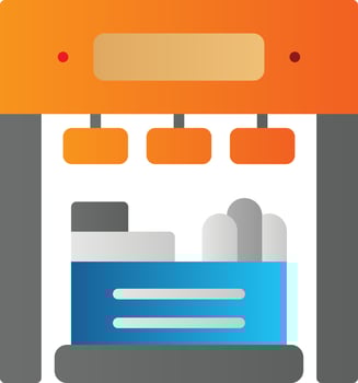 Booth Vector Icon Design