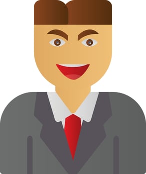 Lawyer Vector Icon Design