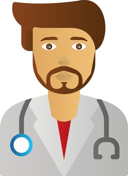 Doctor Vector Icon Design