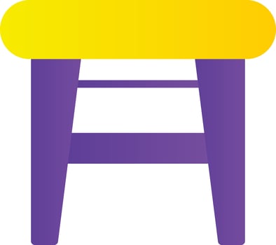 Stool Vector Icon Design