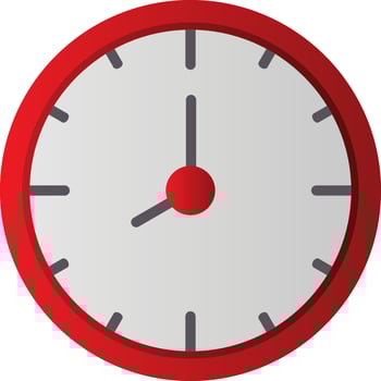Clock Vector Icon Design