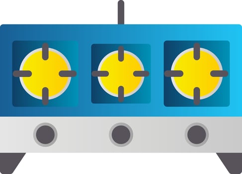 Stove Vector Icon Design