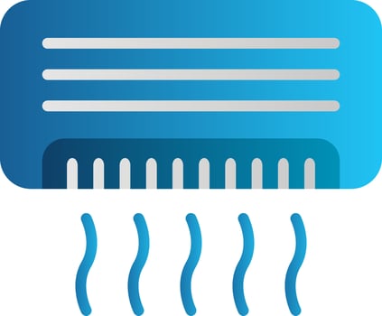 Air Conditioner Vector Icon Design
