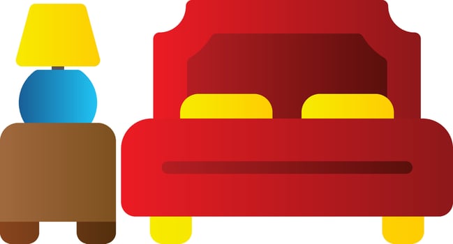 Accomodation Vector Icon Design