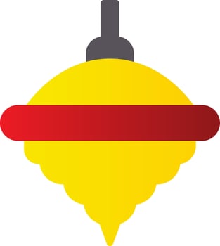 Top Spin Vector Icon Design