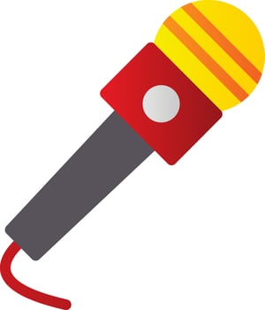 Micrephone Vector Icon Design